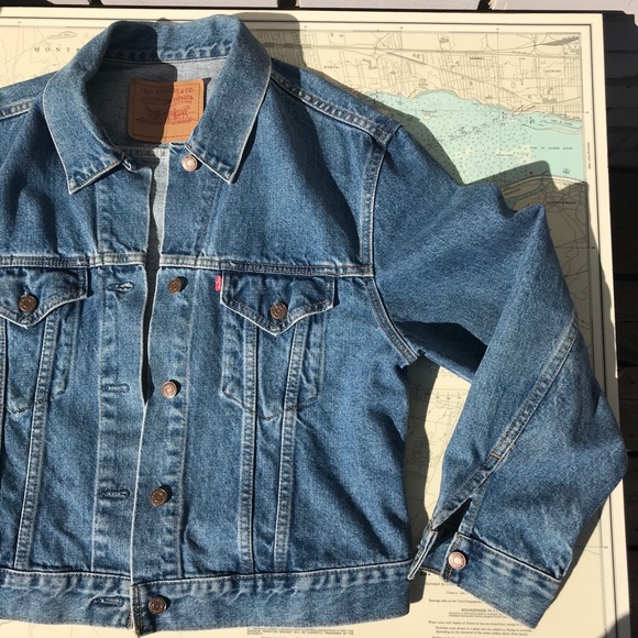 Vintage 1980's Levi's Red Tab Jean Jacket - Picture 4 of 8